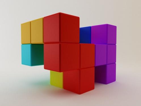 3d tetris chair 3d tetris chair