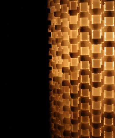 Keyboard parts lamp2 Innovative Lamp Created From Old Keyboard Parts!