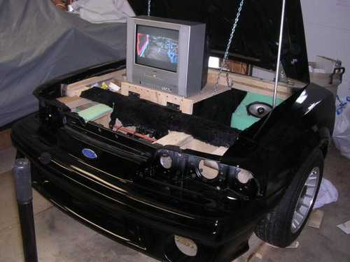 car entertainment center diy project