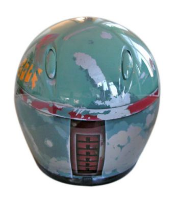 Boba Fett Motorcycle Helmet Looks Sinister and Cool new boba fett helmet