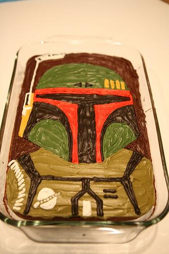 boba fett pretty cake