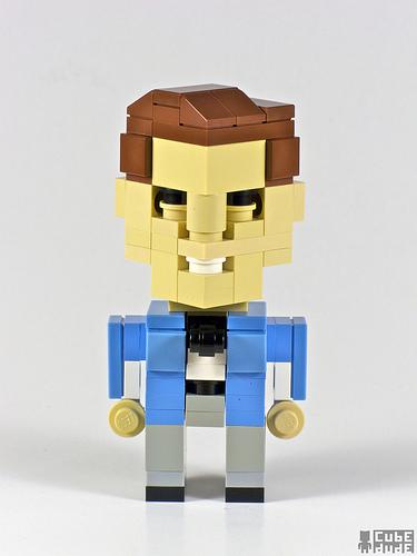 Lego A Team Characters Art a team faceman lego character