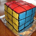 new rubik's cube cake design
