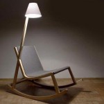 oled lamp rocking chair