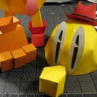 cool pacman papercraft