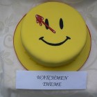 the comedian cake