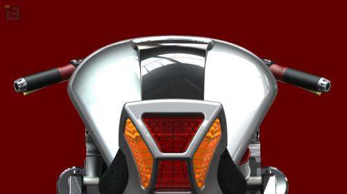 FALLOUT motorcycle concept tank