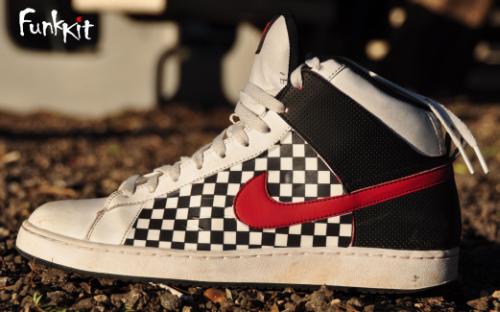 FunkKit Nike Squares FunkKit Nike Squares FunkKit Sneaker Designs to Pimp Your Shoes