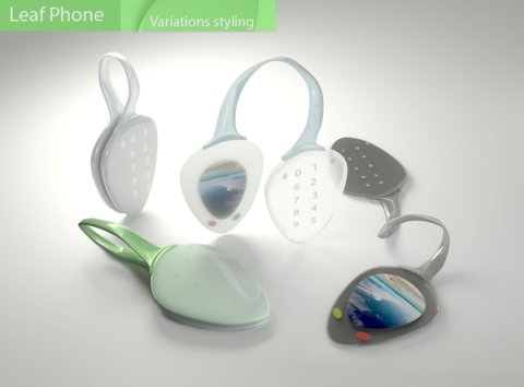 Leaf Phone Concept Redefines Practicality Leaf Phone Styling