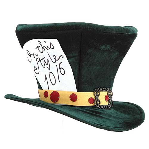 Inspired from the headgear of the riddle throwing character 'Mad Hatter' 