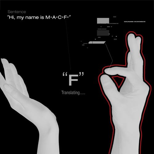 simple sign language interpreter gadget