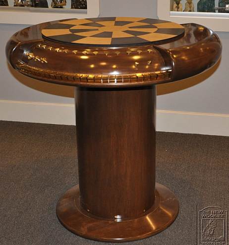 Steampunk Millenium Chess Table1 Steampunk Chess Table: The Heart of Your Living Room