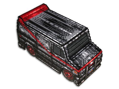 a-team van art a-team van art