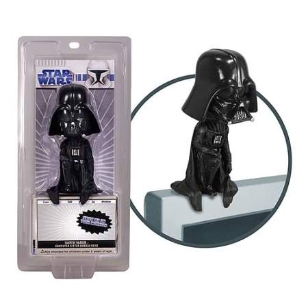 darth vader computer figure head