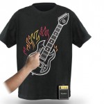 electronic guitar shirt