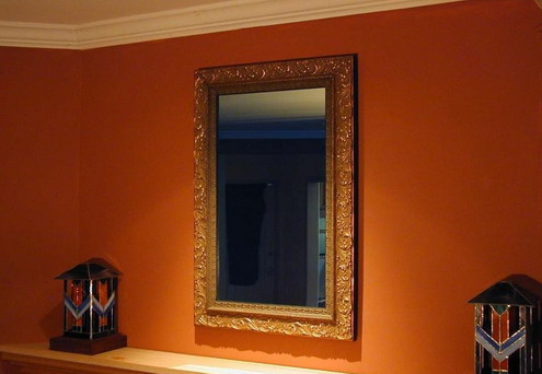 mirror butler on the wall2 A Virtual Butler in a Mirror on the Wall for Upscale Modern Geek Homes