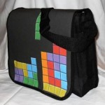 tetris messenger bag