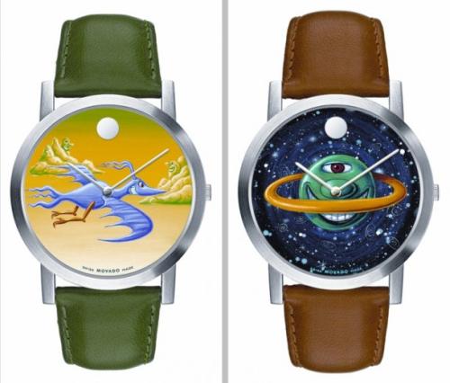 Artists Series Kenny Scharf Watch Kenny Scharf Watch Collection of Artists Series by Movado