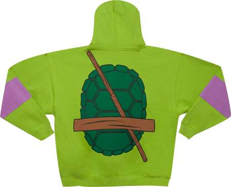 Teenage Mutant Ninja Turtles Hoodie Costumes Will Bring Out the Kid in All Of US Donatello Costume Back Teenage Mutant Ninja Turtles Hoodie Costumes Will Bring Out the Kid in All Of US