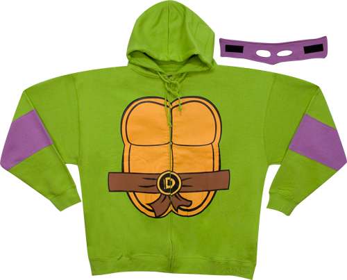 Teenage Mutant Ninja Turtles Hoodie Costumes Will Bring Out the Kid in All Of US Donatello Costume Front9 Teenage Mutant Ninja Turtles Hoodie Costumes Will Bring Out the Kid in All Of US