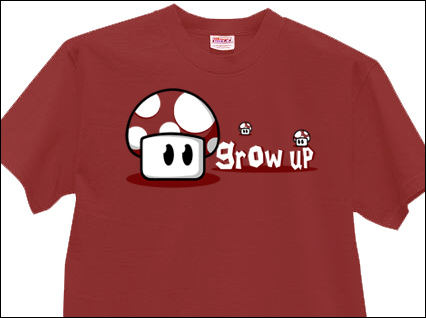 Then don't worry guys, the Super Mario Brothers Get a Life T-shirt is the Then don't worry guys, the Super Mario Brothers Get a Life T-shirt is the
