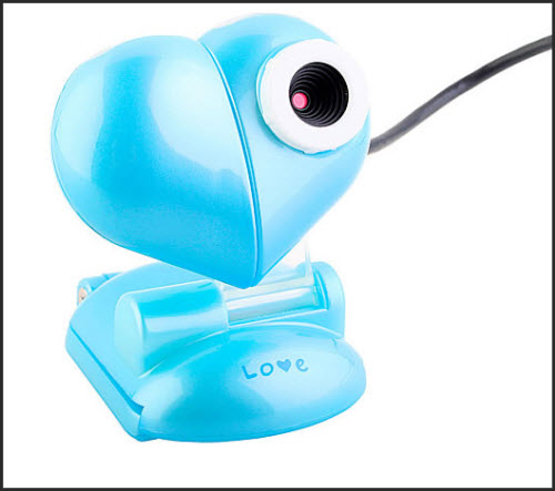 18 Geeky and Funny Webcams HEART WEBCAM