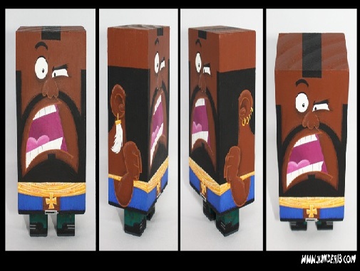 Mr T by xander Mr T is a Real Killer on Wood Art