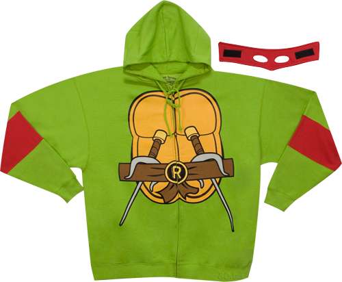Teenage Mutant Ninja Turtles Hoodie Costumes Will Bring Out the Kid in All Of US Raphael Costume Front Teenage Mutant Ninja Turtles Hoodie Costumes Will Bring Out the Kid in All Of US