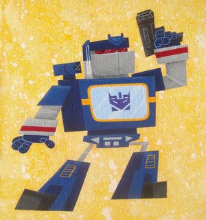 Soundwave Acrylic Cool Transformers Art in Acrylic