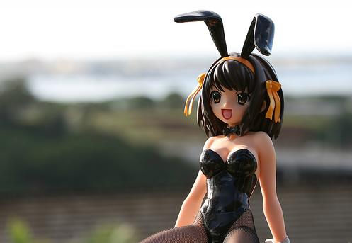 Suzumia haruhi black ornament