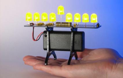 led cool menorah
