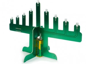 led menorah