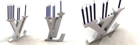 louis vuitton menorah