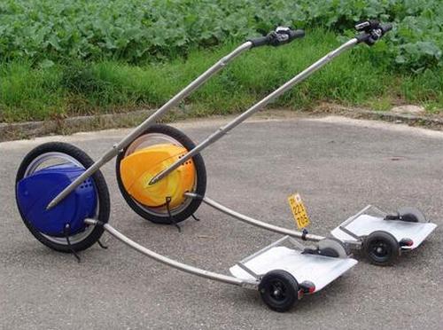 pulley A Three In One Ride: a Pulley, a Bike, and a Skateboard!