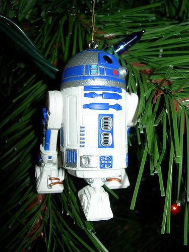 robotic r2d2 cool ornament