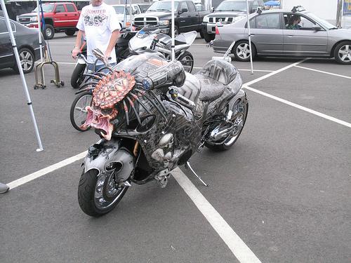 scary predator motorcycle
