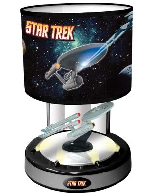 star trek illuminated lamp