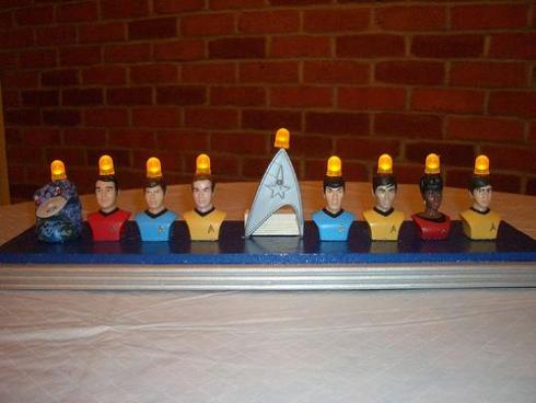 star trek led menorah