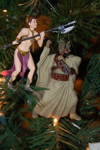star wars action leia ornament