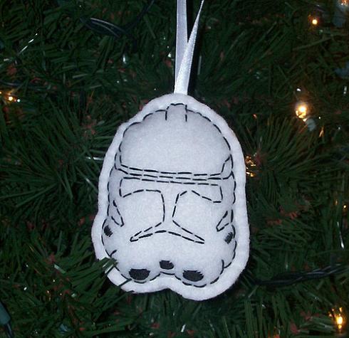 weapons clone trooper ornament