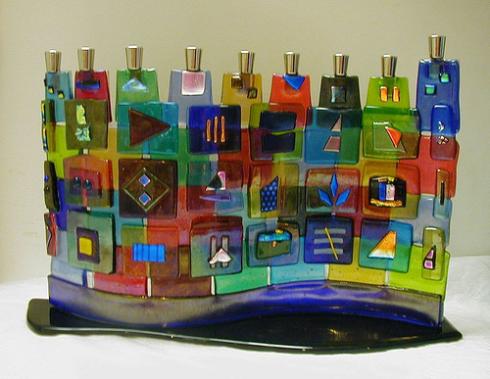 western wall jerusalem menorah
