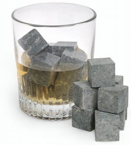 whisky stones Ice Imitating Whiskey Stones to Keep Your Drinks Cool