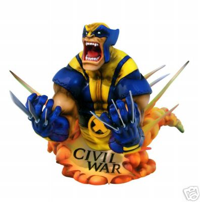Coolest Comic Book Inspired Christmas Ornaments wolverine civil war ornament
