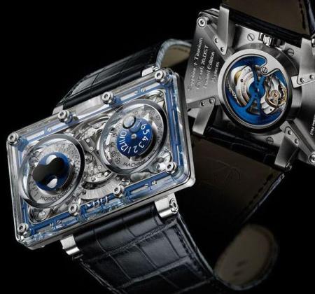 Horological Machine blue Horological Machine No2 SV Watch is Sturdy Just Like a Real Machine