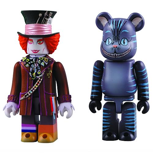 Mad Hatter And Cheshire Cat Kubrick Will Take You To Alice In The Wonderland