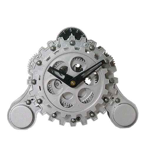 Modern Gear Table Clock 1 Modern Gears Table Clocks are Bearing The Actual Skeleton Of Time