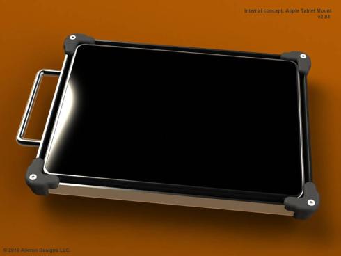 Is This a Real Apple iTablet Mount? aileron tablet mount Is This a Real Apple iTablet Mount?