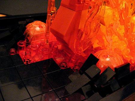 Awesome and Realistic Flames Created out of Lego lego flame 5 Awesome and Realistic Flames Created out of Lego