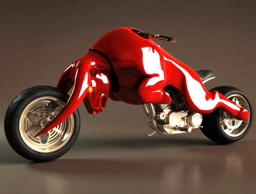 m cycles bull1 Red Bull Motorcycle Concept Has Hit a Bull’s Eye