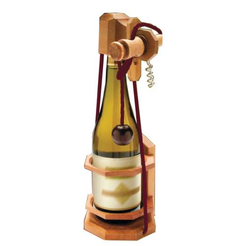cork screw bottle puzzle Wine Bottle Puzzles Change the Course of Dinner!